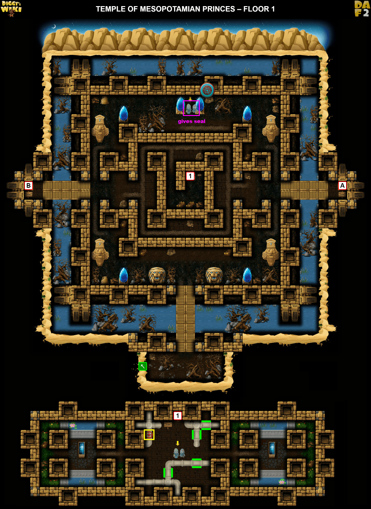 Temple Of Mesopotamian Princes - Diggy's Adventure | Diggy's